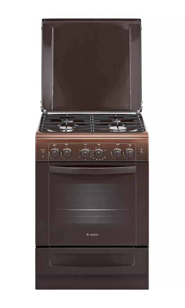 ГазоЭлек. плита Гефест 6101-02 0001 (корич)